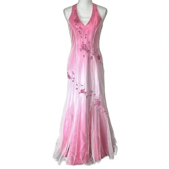 Vintage Dresses | Vintage Fairy Princess Prom Dress | Color: Pink/White | Size: 7j | Lovelacy's Closet